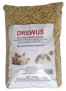 Drewuś 35L (15kg) żwir drewniany