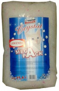 Benek Crystal Silikonowy Lawenda 11,4L