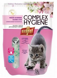 Vitapol Piasek Silikonowy dla kota kwiatowy 5L [4863]