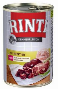 Rinti Kennerfleisch Rentier pies - renifer puszka 400g