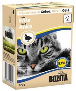 Bozita z Kaczką kawałki w galaretce kartonik 370g