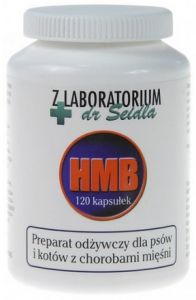 Dr Seidel HMB preparat odżywczy dla psów i kotów 120 kaps. + 20% gratis